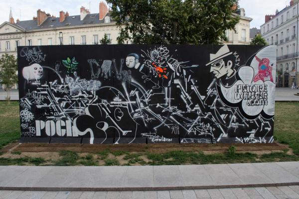 sarah, guilbaud, nantes, streetart, graffiti, pochoirs